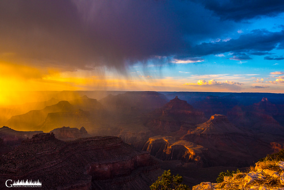 Stormy Sunset at the Grand Canyon